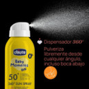 Protector Solar Spf 50+ Spray 150 Ml. Chicco