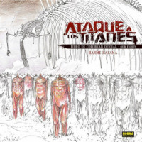 ATAQUE A LOS TITANES. LIBRO DE COLOREAR OFICIAL 01