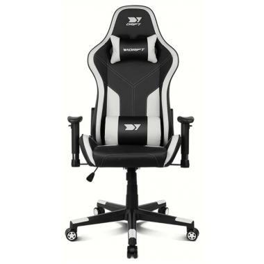 Silla Drift Gaming DR90 Pro V8 Negra Blanca DR90V8W