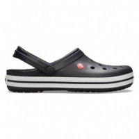 Zuecos CROCS Crocband Negro Blanco