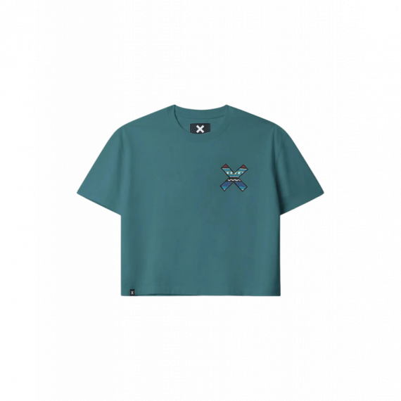 Camiseta BLUE BANANA de Mujer Classic Amazon Green