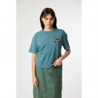 Camiseta BLUE BANANA de Mujer Classic Amazon Green