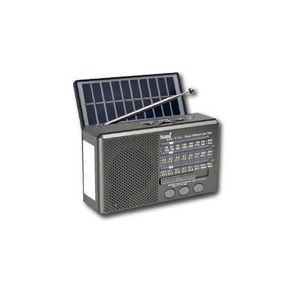 SAMI Radio Multimedia Solar/Recargable Con Linterna RS-11858