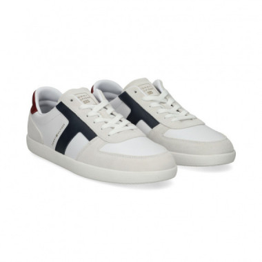 DEPORTIVO T LATERAL PIEL BLANCO