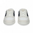 DEPORTIVO T LATERAL PIEL BLANCO