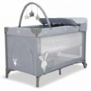 Cuna de Viaje Completa Conejito Gris  ASALVOBABY