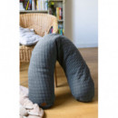 Cojin/almohada de Lactancia Big Flopsy Gris Mineral  CHILDHOME