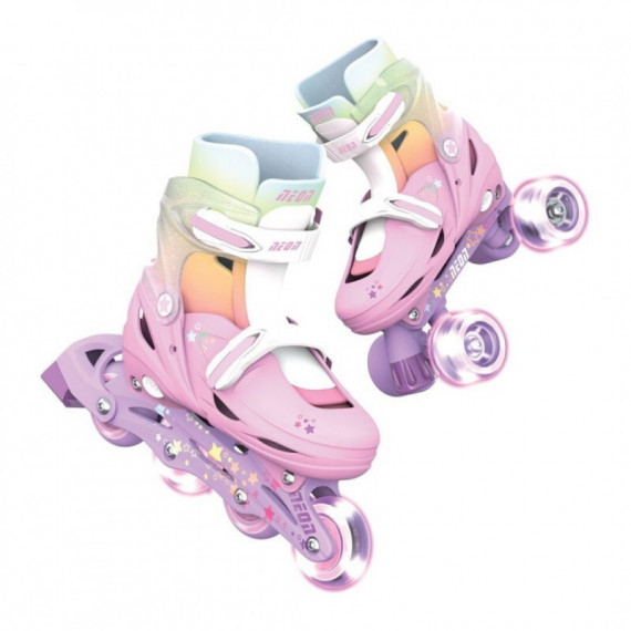 Patines Combo Neon Rainbow (30-33)  YVOLUTION