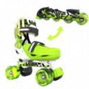 Patines Combo Neon Goteki Verde (34-37)  YVOLUTION