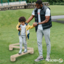 Set Circuito de Equilibrio de Madera  MONTESSORI 509CREW