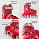 Patines Twista Rojo (23-28)  YVOLUTION