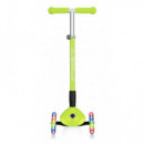 Patinete Plegable Primo Luces Verde Lima  GLOBBER