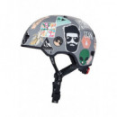 Casco de Proteccion Stickers "l"  M-CRO