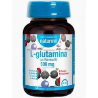 L-GLUTAMINA 500MG + B6 60 CAPSULAS NATURMIL