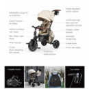 Triciclo Evolutivo Plegable Comfo Max Green  QPLAY