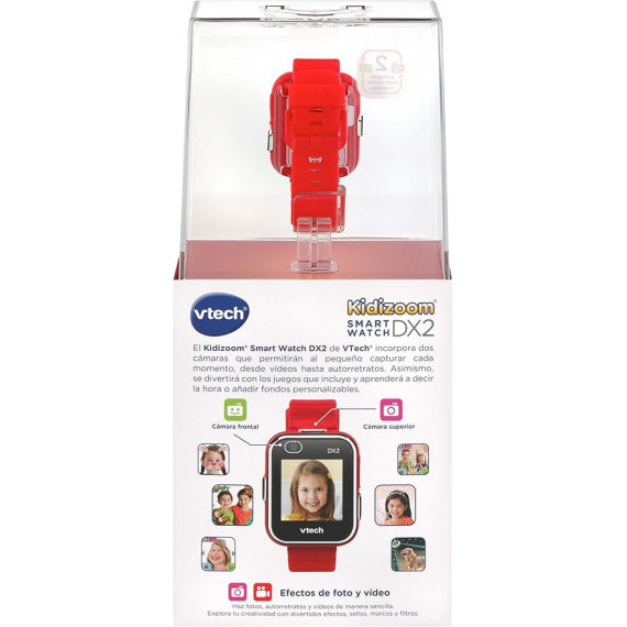 Kidizoom Smartwatch Max Rojo  VTECH - Guanxe Atlantic Marketplace