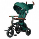 Triciclo Rito Deluxe Plegable Green  QPLAY