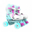 Patines Combo Neón Turquesa Rosa (30-33)  YVOLUTION