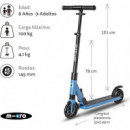 Patinete Sprite Suspension Azul  M-CRO