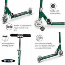 Patinete Sprite Verde Led  M-CRO