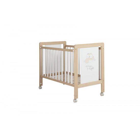 Cuna Happy Blanco/cera Natural  MI CUNA