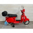 Moto Vespa Clasica Piaggio Roja  PEKECARS