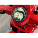 Moto Vespa Clasica Piaggio Roja  PEKECARS