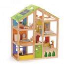 Gran Casa de Muñecas de Madera  HAPE
