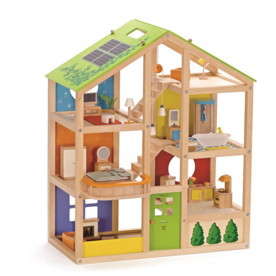 Gran Casa de Muñecas de Madera  HAPE