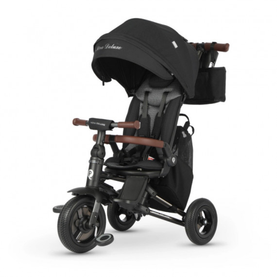 Triciclo Evolutivo Plegable Nova Deluxe Black  QPLAY