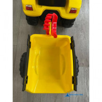 Tractor a Pedales con Remolque Amarillo  PEKECARS