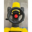 Tractor a Pedales con Remolque Amarillo  PEKECARS