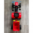 Tractor a Pedales con Remolque Rojo  PEKECARS