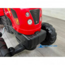 Tractor a Pedales con Remolque Rojo  PEKECARS