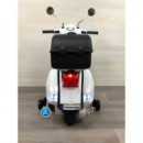Moto Vespa Clasica Piaggio Blanca  PEKECARS