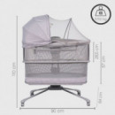 Minicuna Colecho Light Grey  OLMITOS