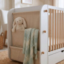 Cuna Evolutiva Salonica Blanco/madera Natural  MI CUNA