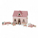 Casa de Muñecas Madera Portable LITTLE DUTCH