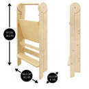 Torre de Aprendizaje Plegable Lofty Natural  MONTESSORI 509CREW