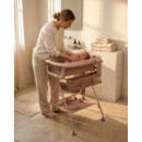 Bañera Twist&shake Rosa con Hamaca, Juguetes y Jarra Aclarado  TWIST AND SHAKE