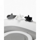 Bañera Twist&shake Blanca con Hamaca, Juguetes y Jarra Aclarado  TWIST AND SHAKE
