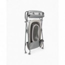 Bañera Twist&shake Gris con Hamaca, Juguetes y Jarra Aclarado  TWIST AND SHAKE