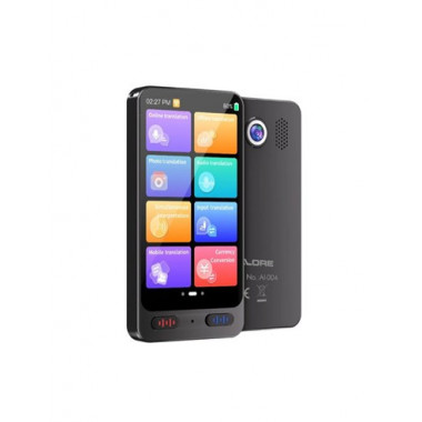 VALORE Echo Traductor IA Con Pantalla 4.2" / Camara/ 142 Idiomas y Chat GPT