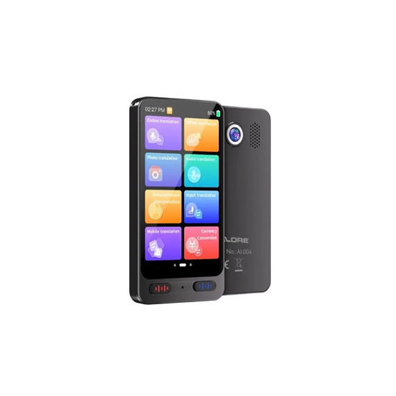 Valore Echo Traductor Ia con Pantalla 4.2" / Camara/ 142 Idiomas y Chat Gpt  LALO