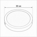 Downlight Circular Sobrepuesto Cct AIRMEC 18W