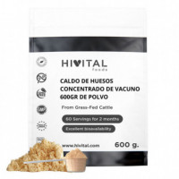 HV- CALDO DE HUESOS CONCENTRADO DE VACUNO | 600 gramos de polvo