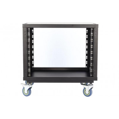 Rack Metalico Algam 8 U .negro 550 X 445 X 439 Mm  ALGAM AUDIO