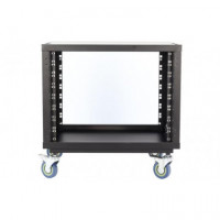 Rack Metalico Algam 8 U .negro 550 X 445 X 439 Mm  ALGAM AUDIO