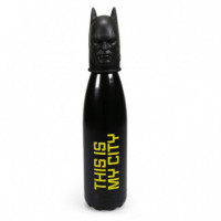 Botella Metalica 3D Dc Batman This Is My City