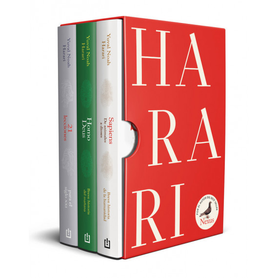 ESTUCHE HARARI (CONTIENE: SAPIENS 21,LECCIONES PARA EL SIGLO XXI,HOMO DEUS)